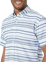 Vista 5 de Tienda Essentials Camisa oxford, ajuste regular, de manga corta, con bolsillo, para hombre