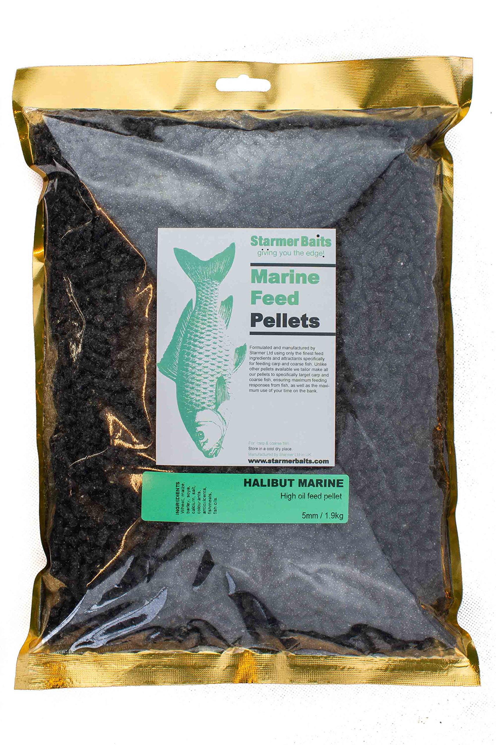 starmerbaits Halibut marine pellets / 5mm / 1.9kg