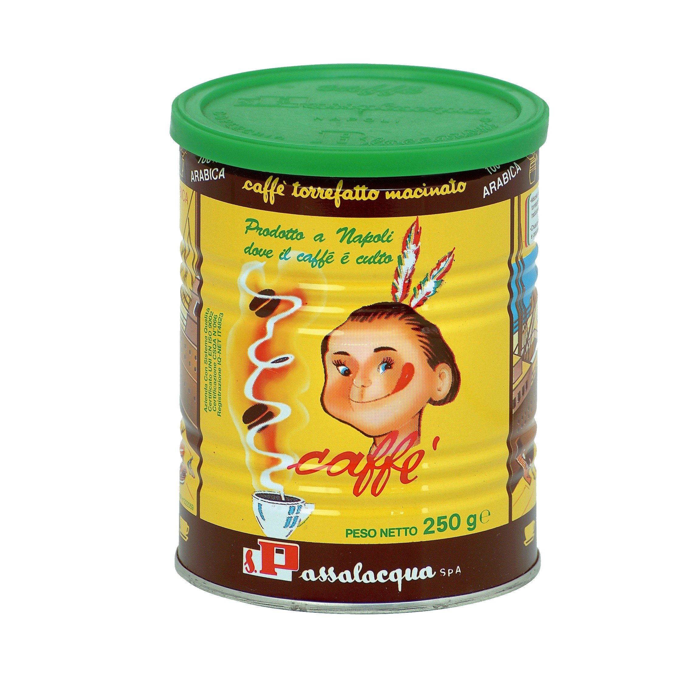 Café Passalacqua Mekico Gr. 250 estaño | Cafetera Mexico - Paquete 12 Piezas