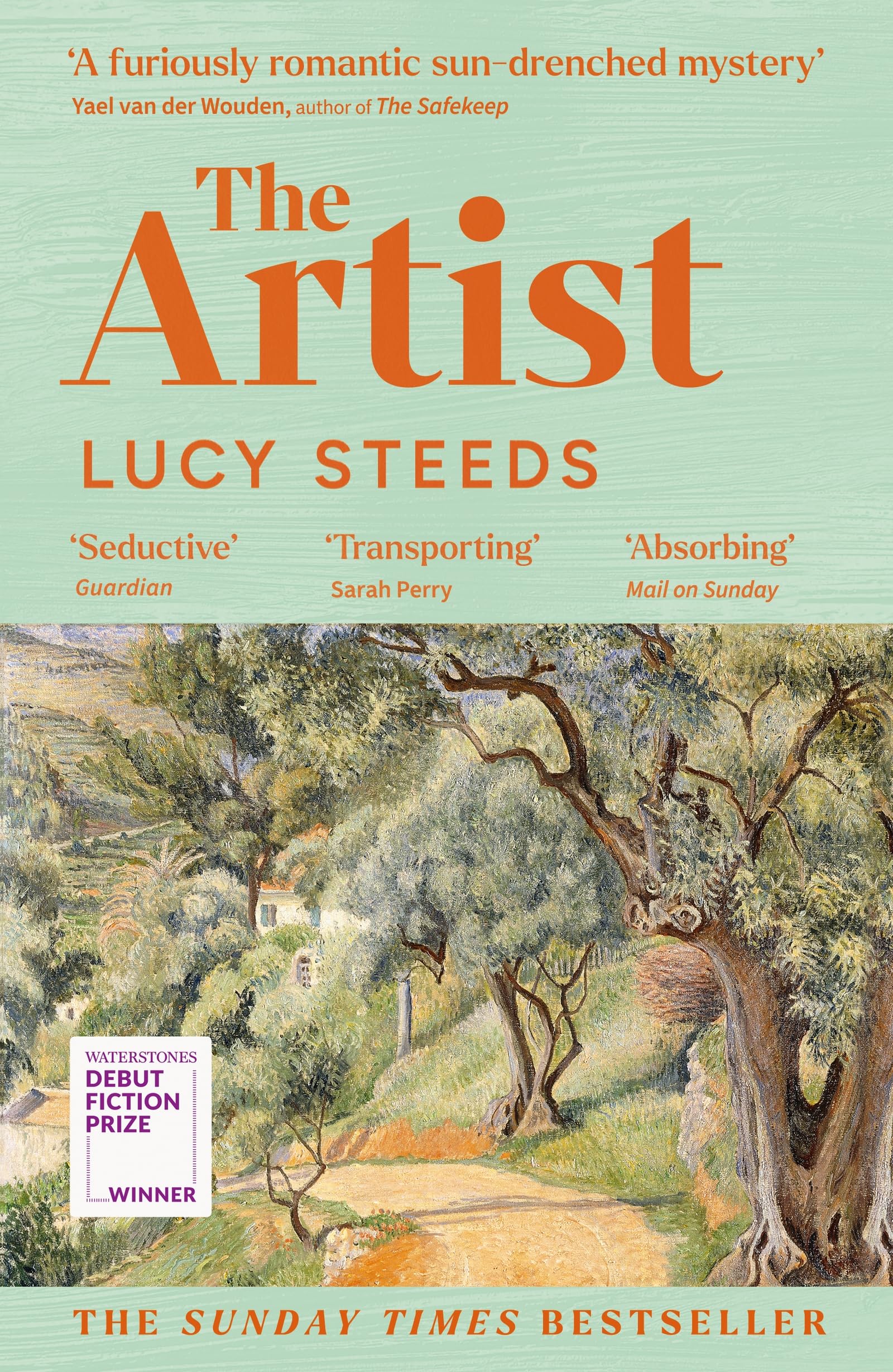 The Artist ,Lucy Steeds ,1st printing paperback edition,2026, NEW