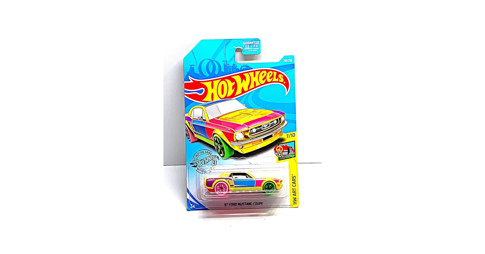 Amazon.com: Hot Wheels '67 Ford Mustang Coupe 218/250, Multi