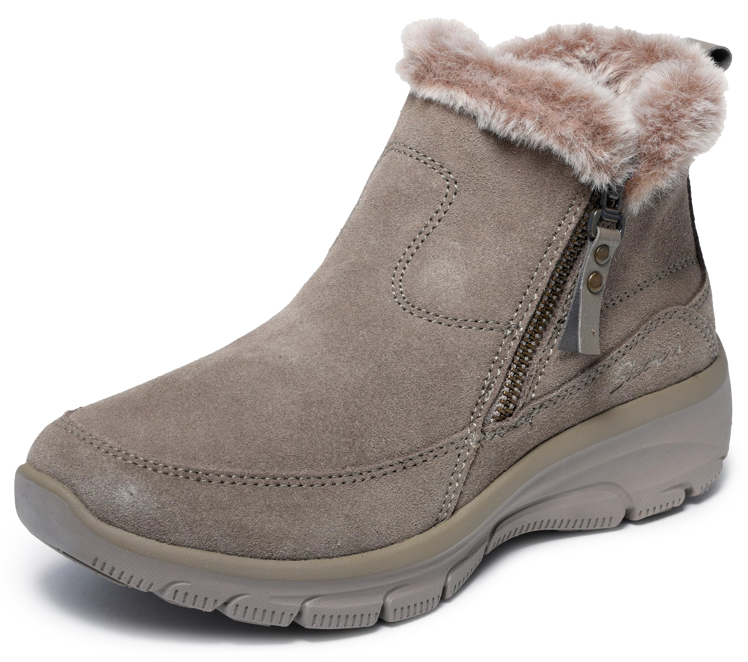 Skechers - EASY GOING COOL ZIP!, Botas cortas al tobillo, TAUPE,