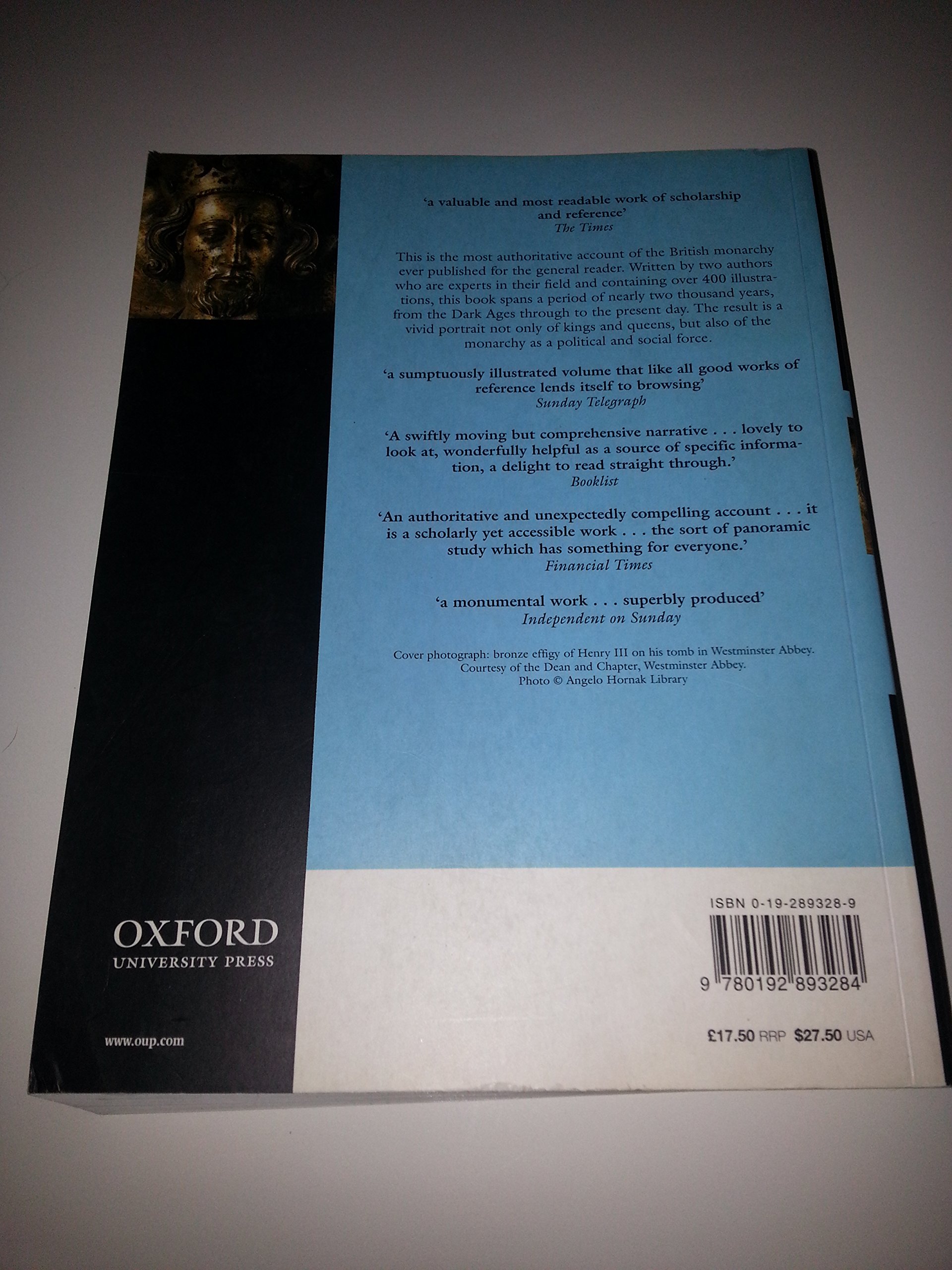 The Oxford Illustrated History of the British Monarchy