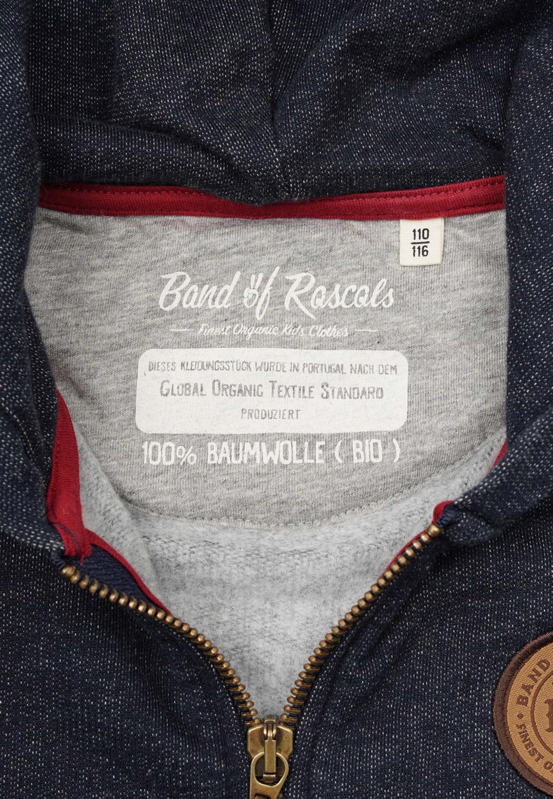 Band of Rascals Kinder Sweatjacke Denim aus Bio-Baumwolle