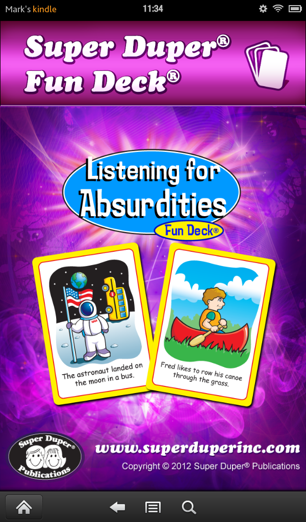 Listening For Absurdities Fun Deck - App on Amazon Appstore