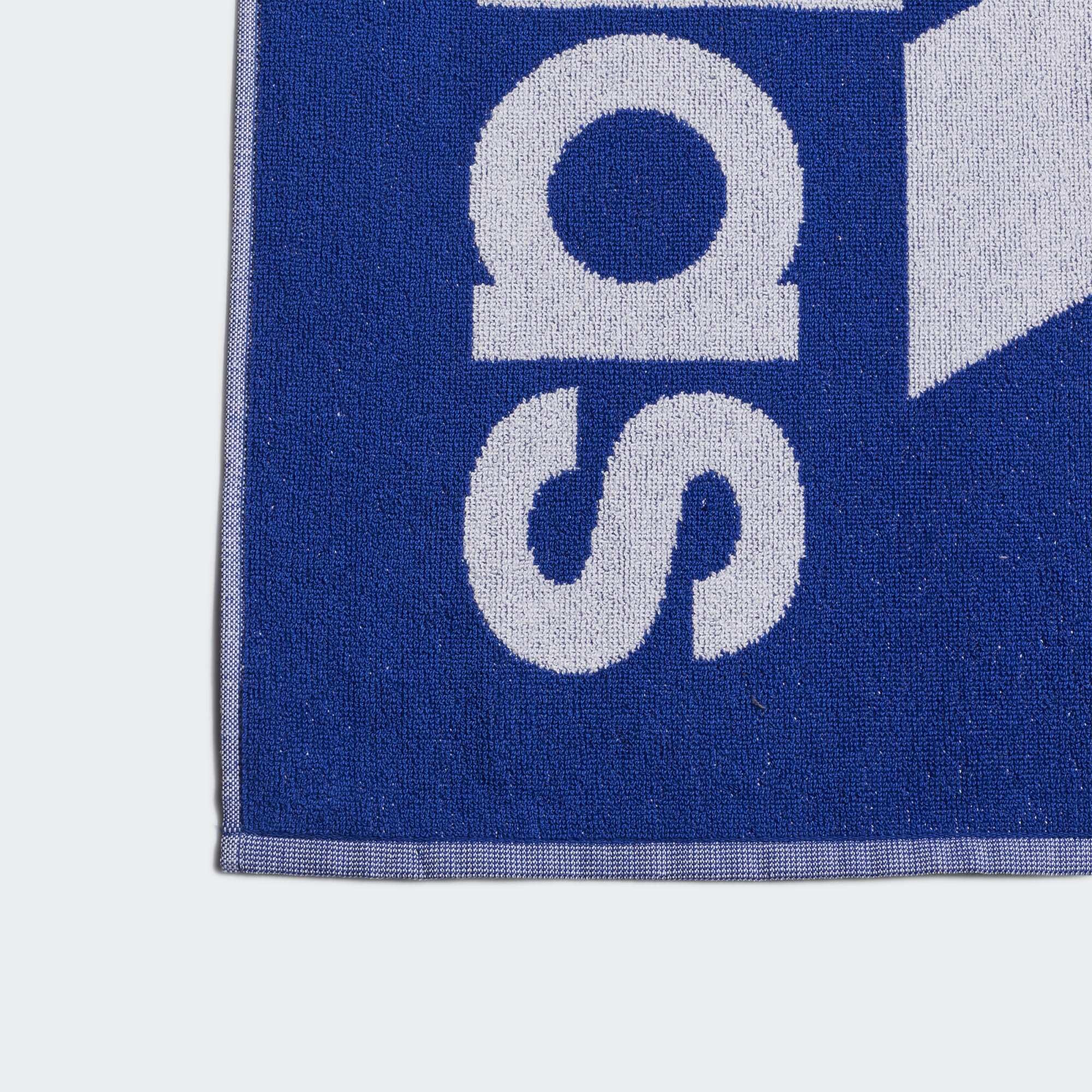 adidas Unisex Brand Towel, Royal Blue, One size