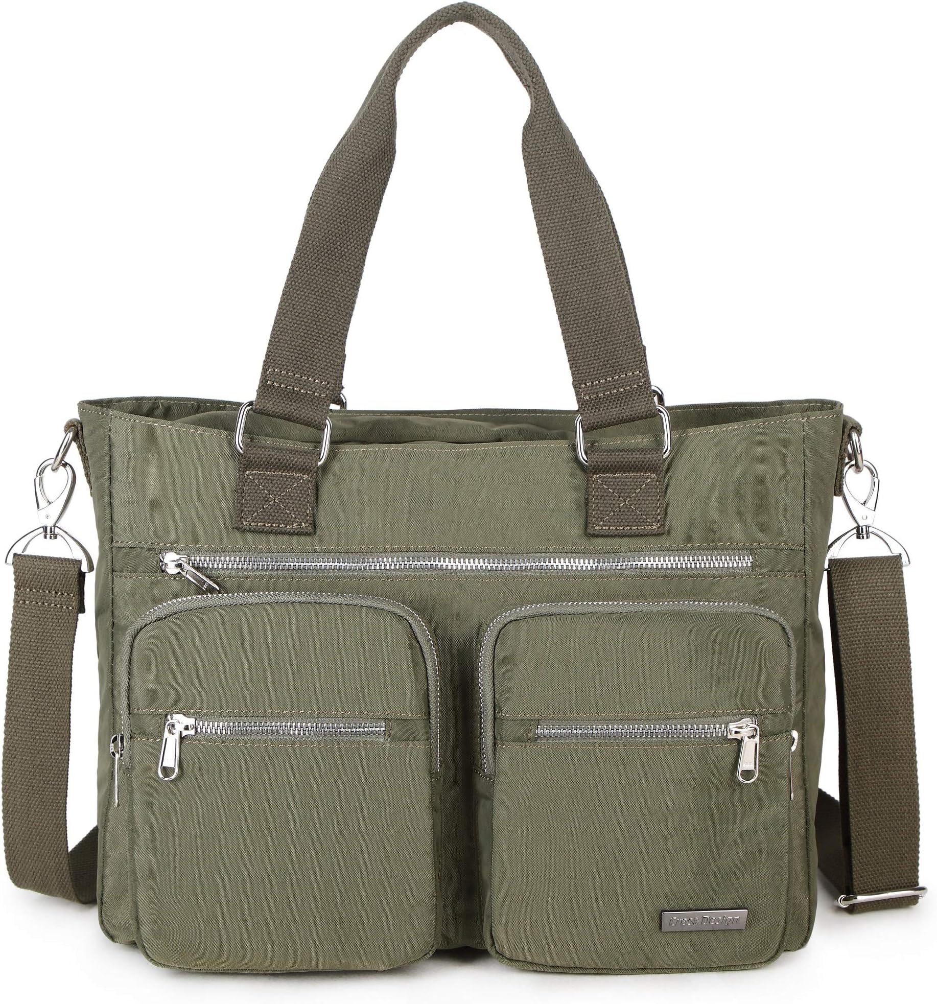 Water Repellent Nylon Shoulder Bag Handbag Laptop Bag Teacher Nurse Tote Briefcase Clinical Bag