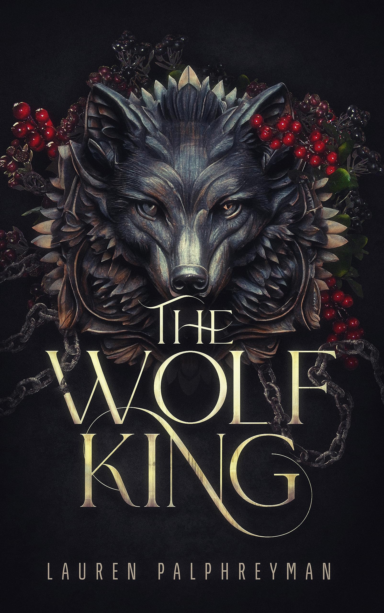 Cover image of The Wolf King by Lauren Palphreyman