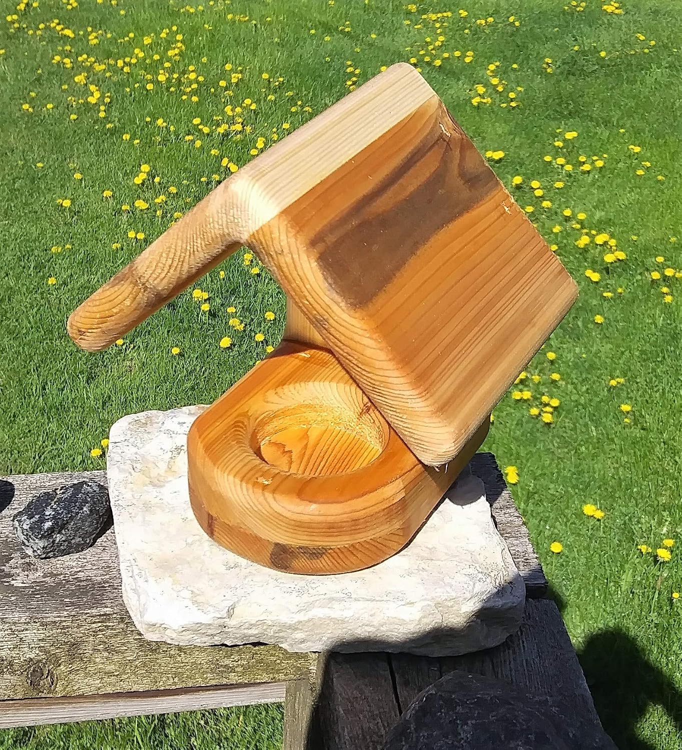 Small Hummingbird Nesting Shelf Cedar Wood