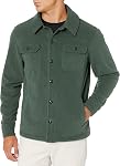 Amazon Essentials mens Long-sleeve Polar Fleece Shirt JacketFleece Jacket