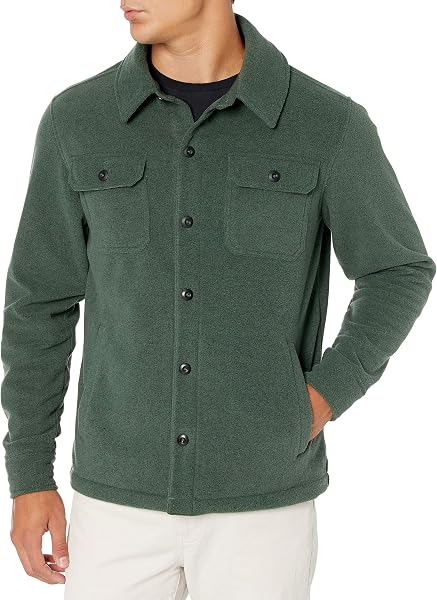Amazon Essentials Homme Surchemise d’Hiver en Polaire à Manches Longues - 1
