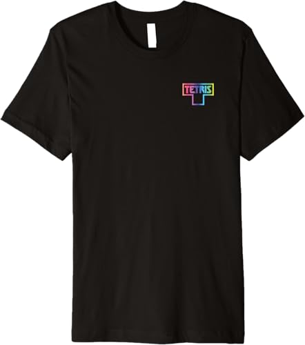 Tetris Color Fade Logo Premium T-Shirt
