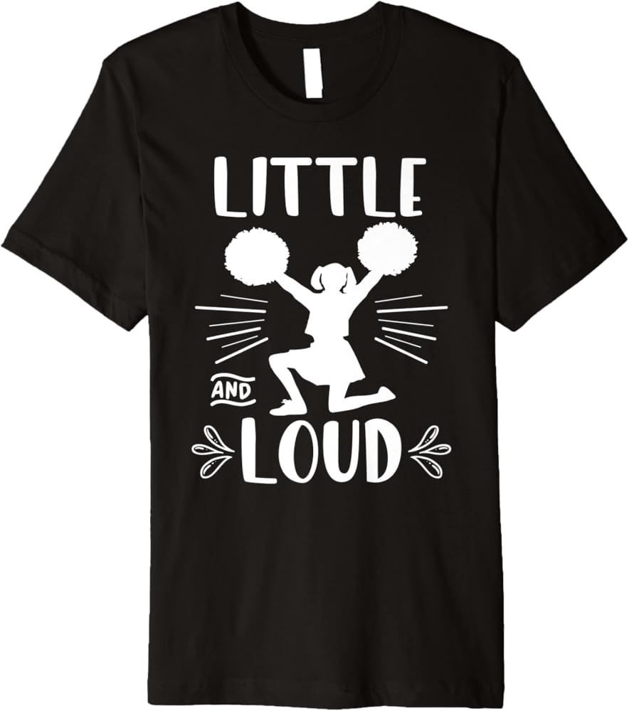 tween cheerleader Amazon.com: LITTLE AND LOUD Cheerleader Tween Girls Funny Cheerleading  Premium T-Shirt : Clothing, Shoes & Jewelry