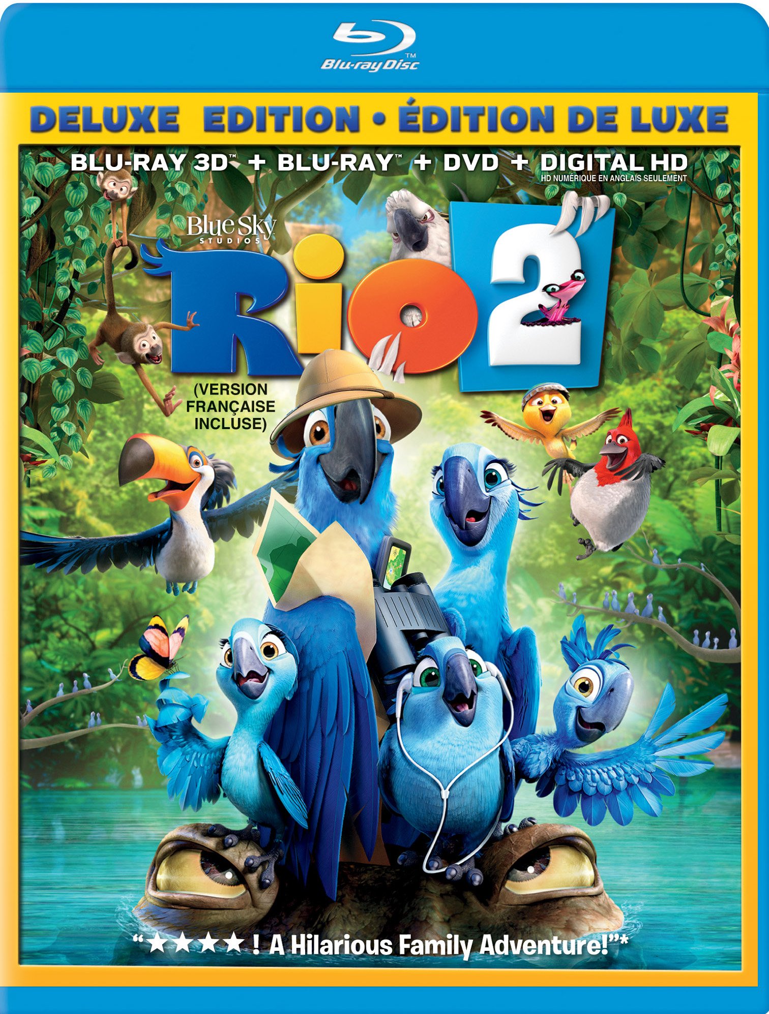 RIO 2 3D: Amazon.ca: Jesse Eisenberg, Anne Hathaway, Jamie Foxx
