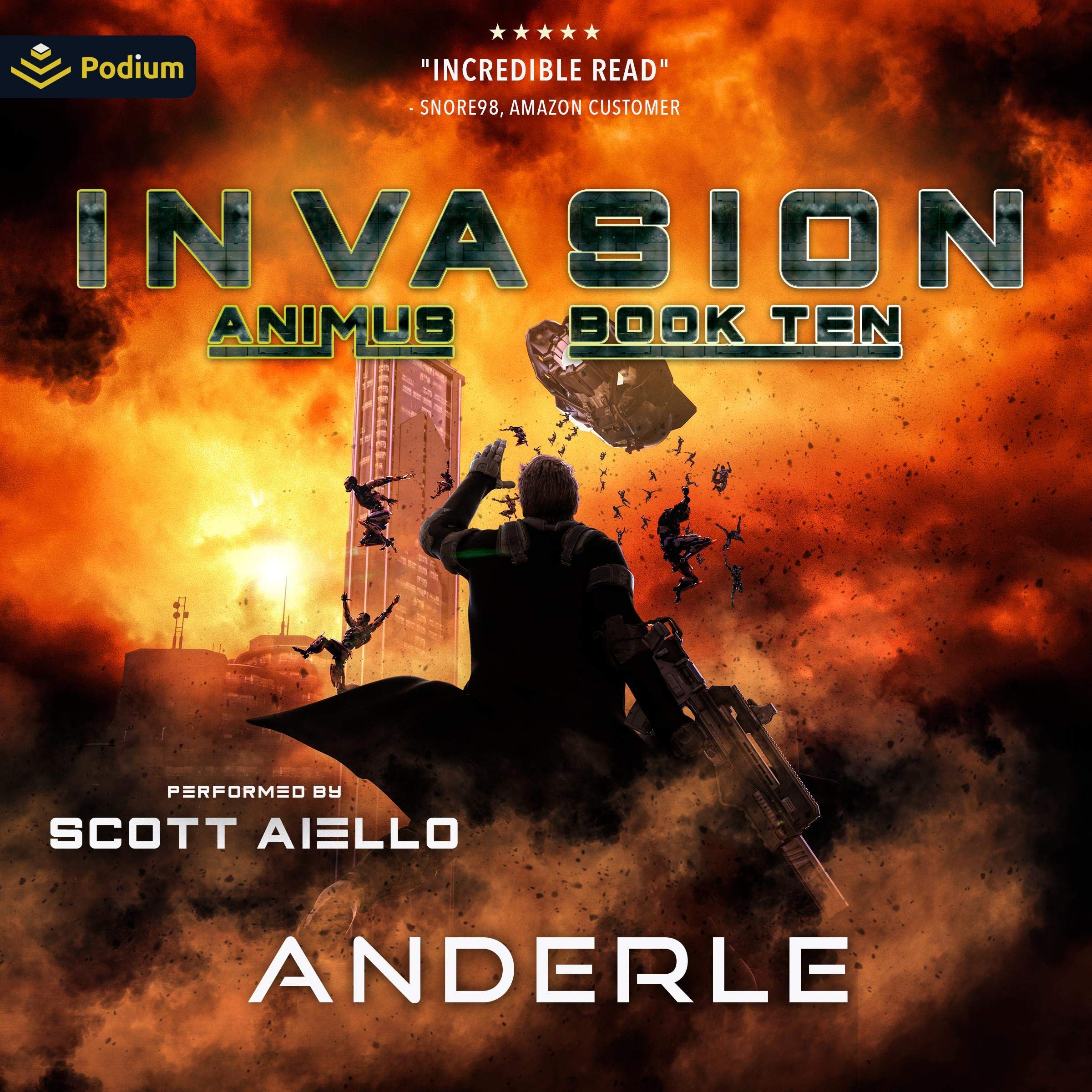 Cover art for Invasion: Animus, Book 10