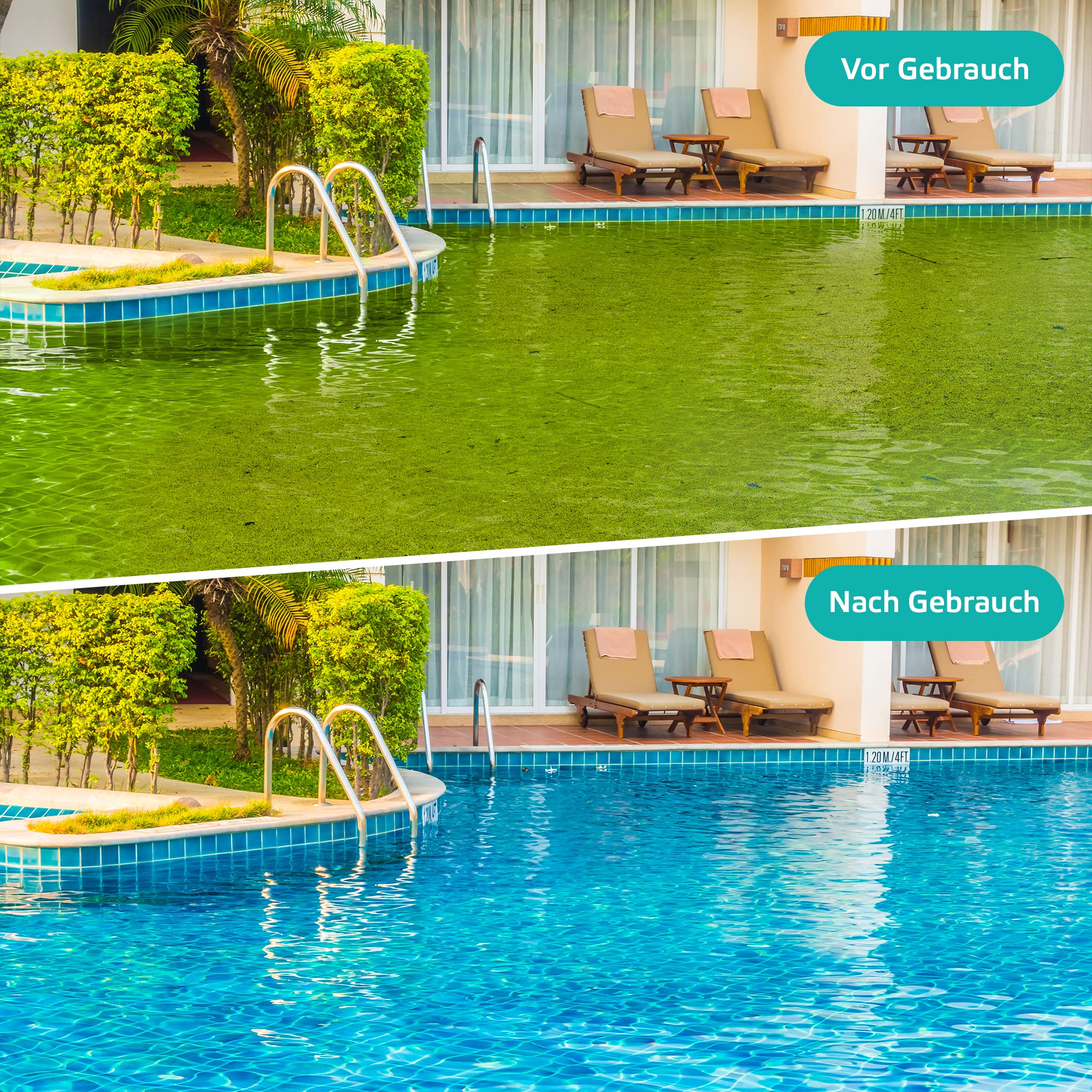 Aqua Munda Wasserpflege Premium Pool Multitabs 5in1 200g 3kg