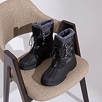 Vista 6 de Jousen Men's Winter Boots Lightweight Waterproof Snow Boots For Men Fur Warm Mens Boots