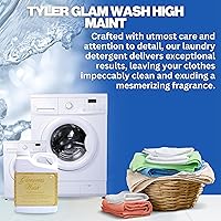 Vista 140 de Worldwide Nutrition Paquete: Tyler Candle Company Glamorous Wash Diva - Detergente líquido para ropa - Detergente para ropa Diva lavable a mano y a