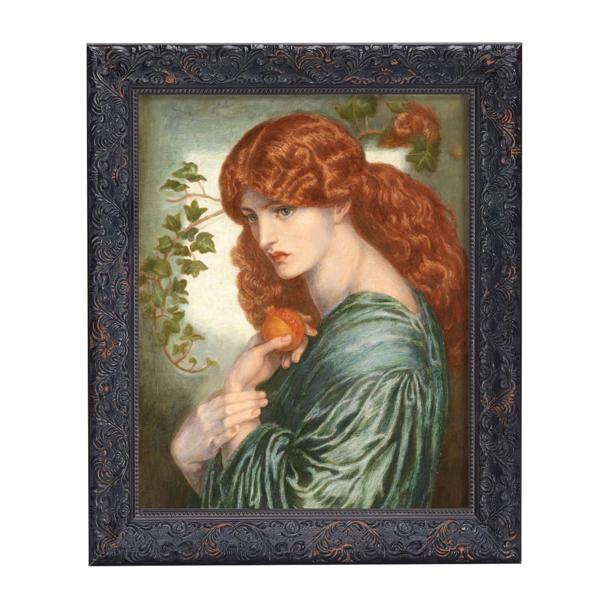 CANFRAVAS Museum Collection Frames for Canvas Art, Antique Ornate Frame for Canvas Painting, Solid Wood Canvas Frame 0.4-0.6'' Deep, No Back and Cover (16"x20")