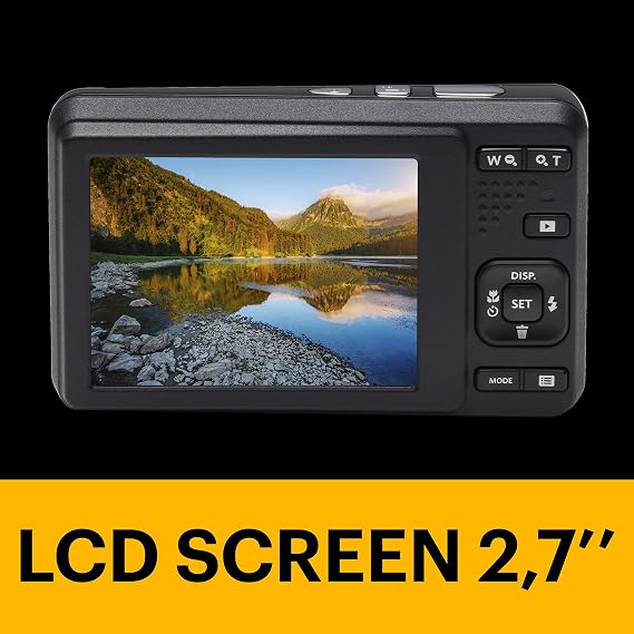 Kodak PIXPRO Friendly Zoom FZ53-BK 16MP Digital Camera with 5X Optical Zoom and 2.7 LCD Screen (Black)