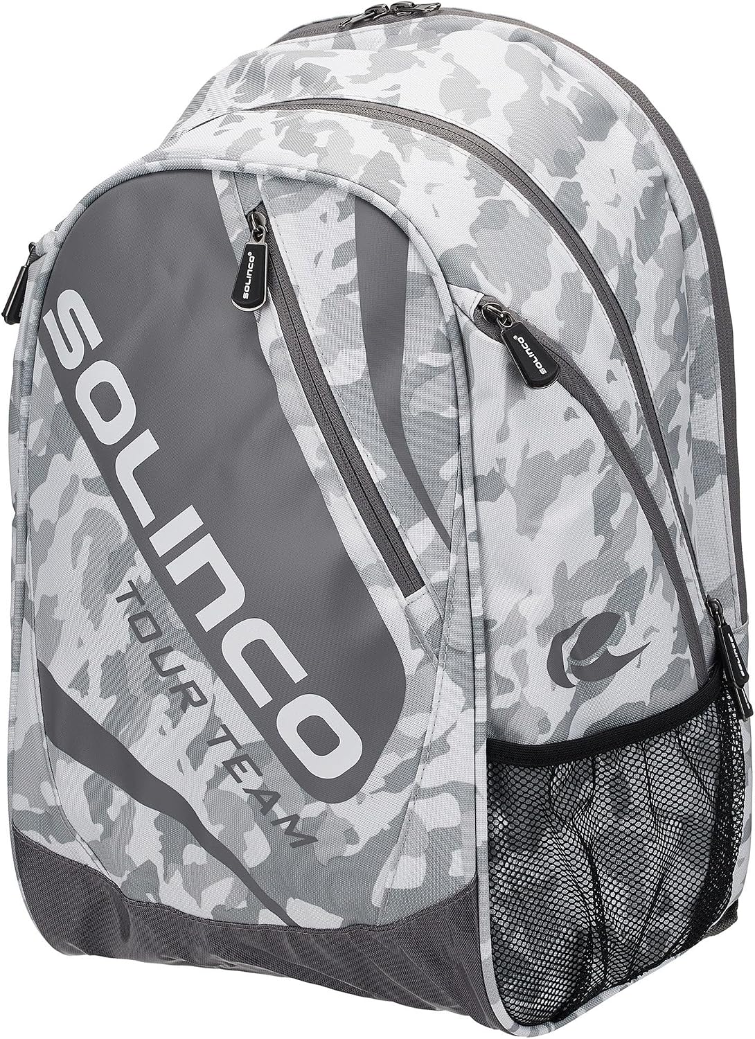 Solinco White Camo Tennis Backpack