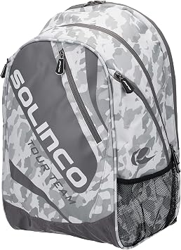 Solinco White Camo Tennis Backpack