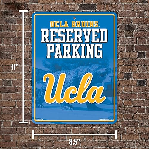 Miniatura 34 de Letrero de metal NCAA de 8.5 x 11 pulgadas, ideal para cueva de hombre, dormitorio, oficina, decoración del hogar Primario