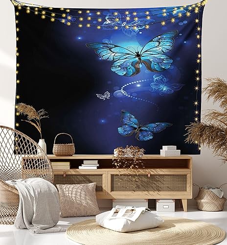 Miniatura 21 de Lunarable Tapiz amarillo y gris, tamaño individual, margaritas retro envejecidas, espirales de dibujo de líneas de margaritas bocetadas, plantas de