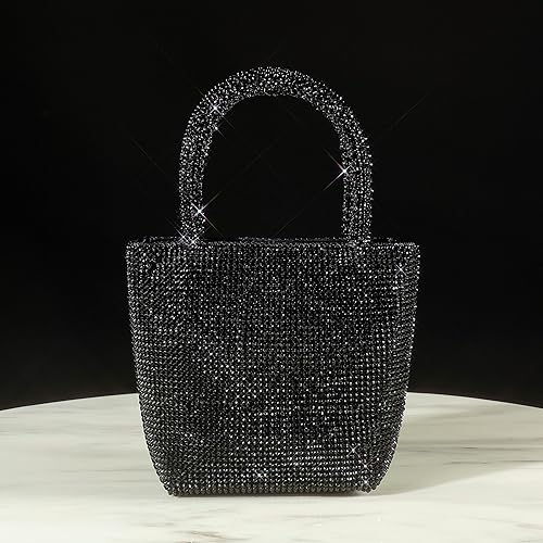 Miniatura 3 de Bolso de mano de noche para mujer para mujer, brillante, fiesta, cóctel, graduación, bolso formal de boda elegante