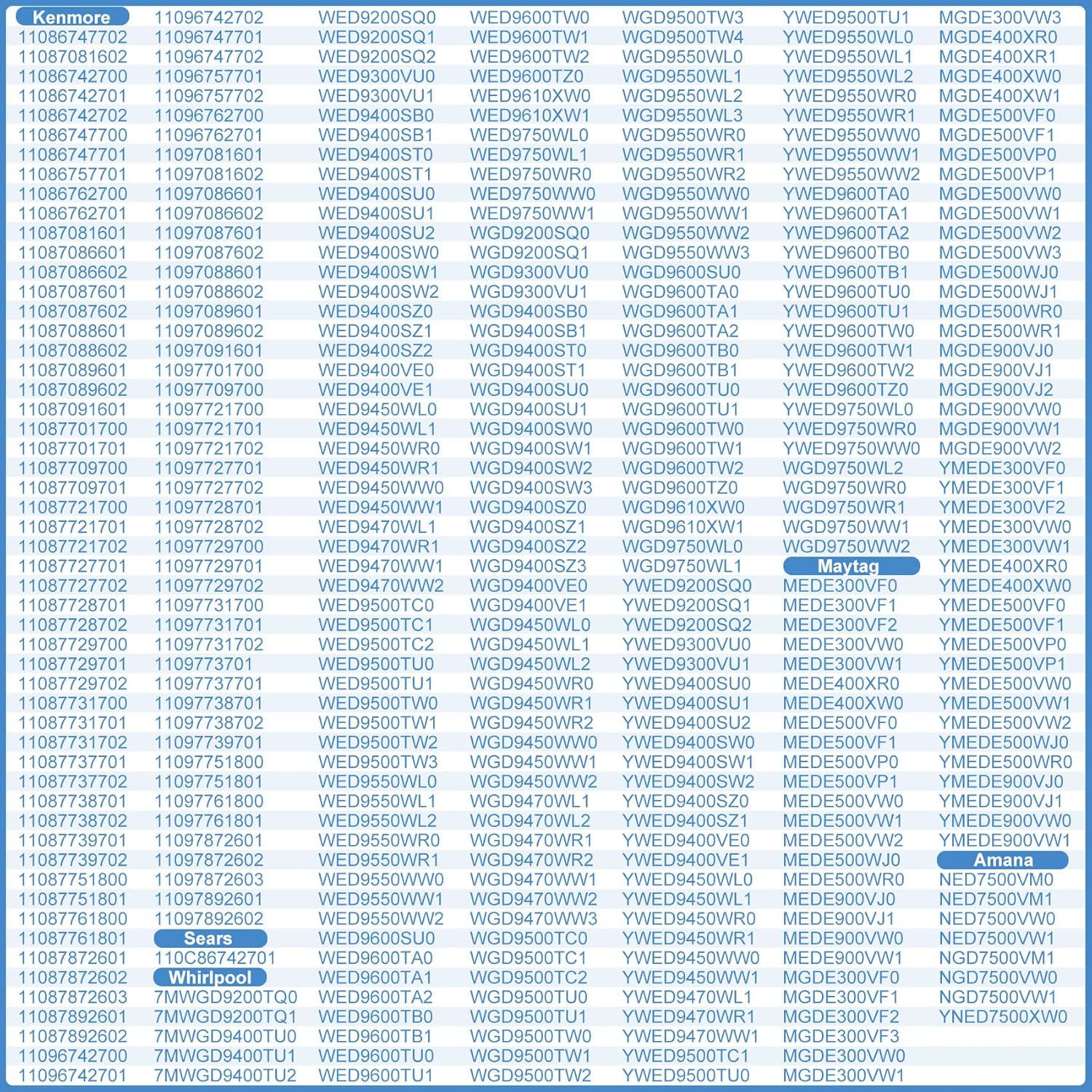Upgraded WPW10310366 AP6019236 W10139920 W10310366 PS11752542 Dryer Door Hinge Compatible with Whirlpool, Kenmore, maytag, Amana Dryer - Replacement 8577250 1876203 AP4514938 PS2580814 EAP2580814