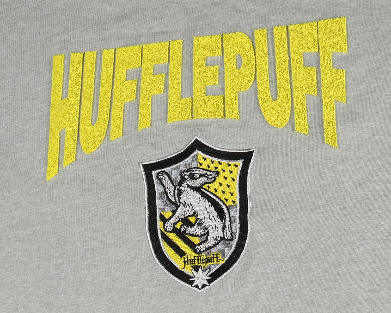 Harry Potter Women's Hogwarts Four Houses Crest Varsity Jersey Adult Junior's Long Sleeve T-Shirt