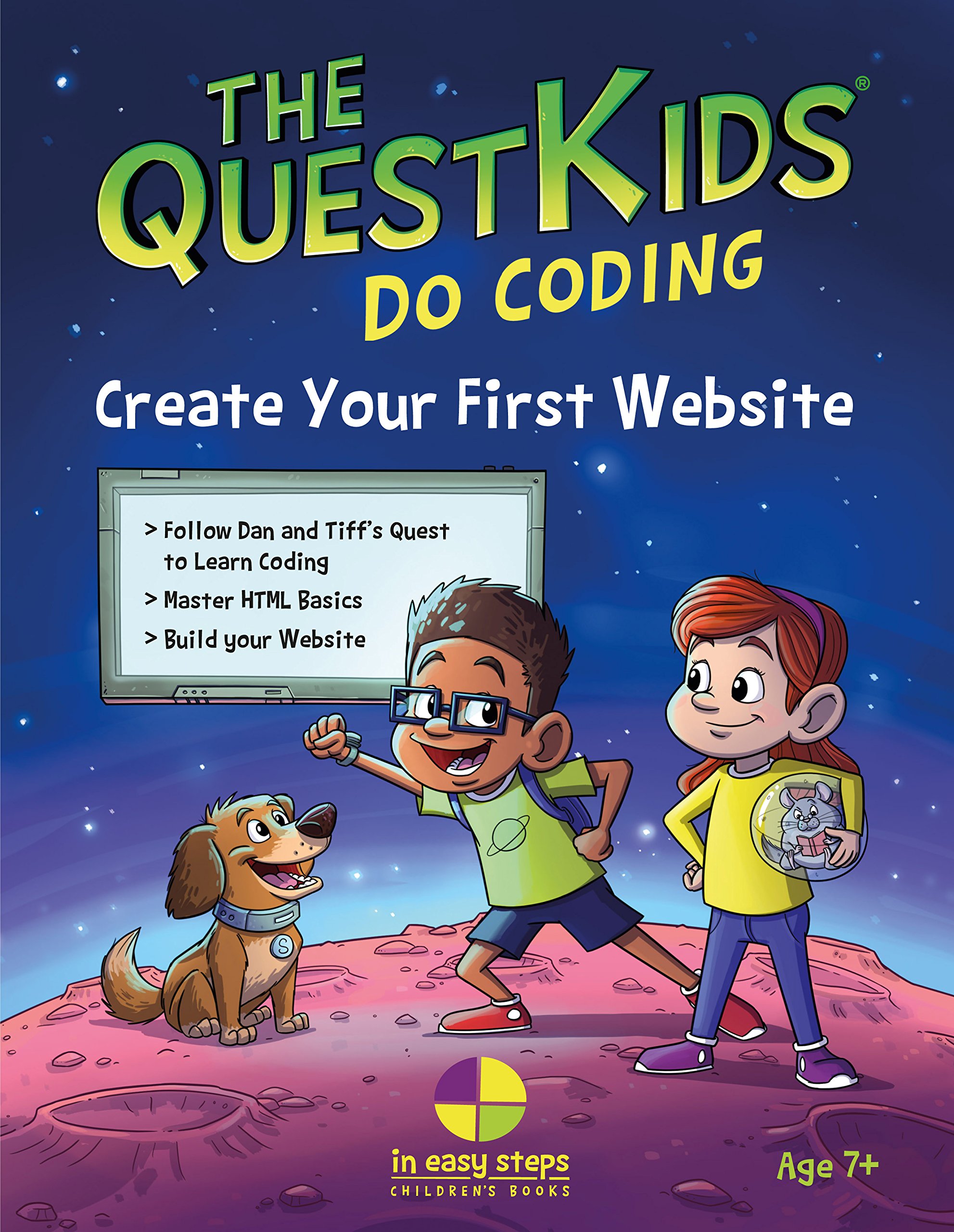 Create Your First Website in easy steps (The QuestKids do Coding