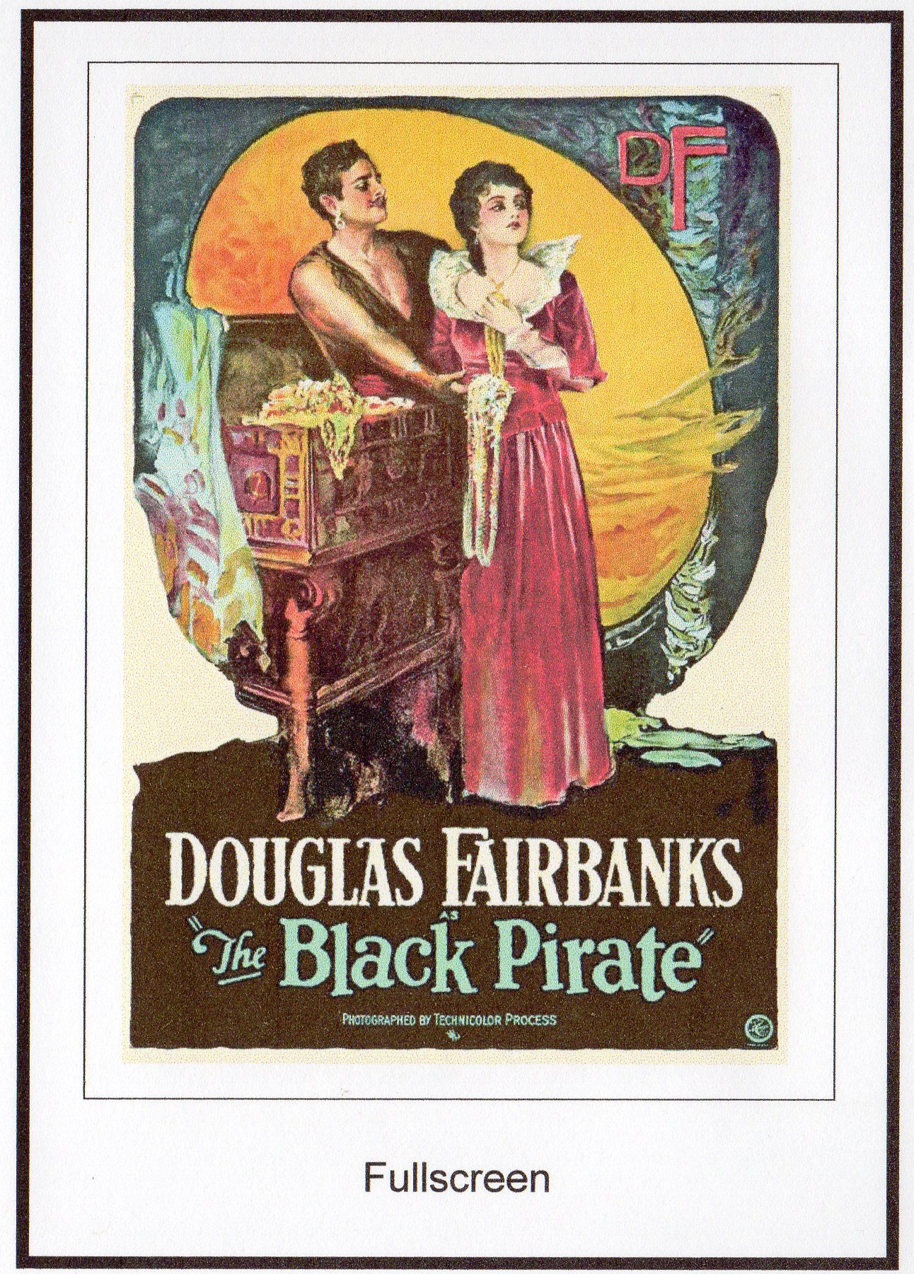 Película El pirata negro 1926 en DVD original de colección para amantes del cine clásico mudo