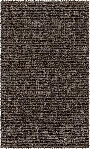 Vista 273 de SAFAVIEH Colección Natural Fiber NF447A - Tapete de pasillo, yute texturizado grueso tejido a mano de 0.75 pulgadas de grosor, ideal para zonas