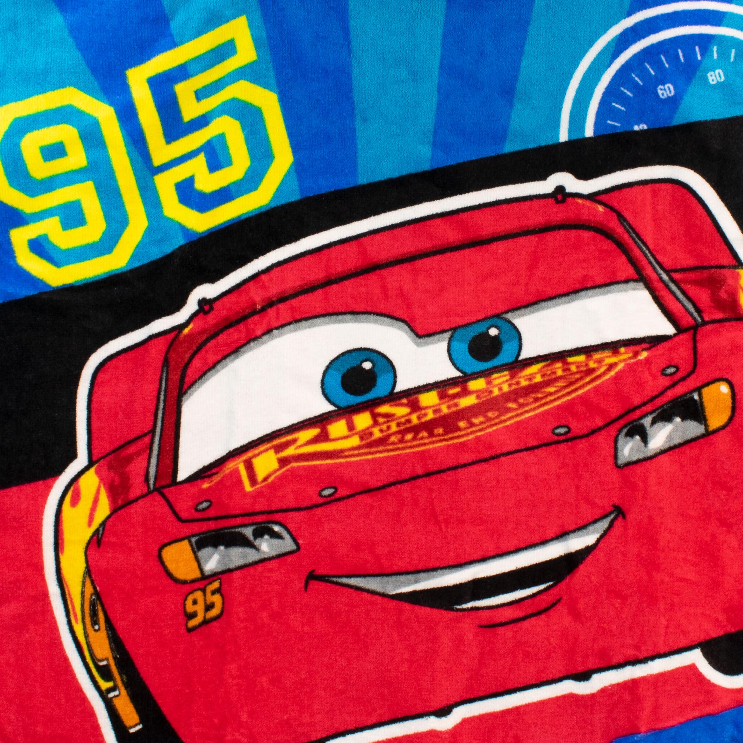 Disney Asciugamano Poncho Ragazzi Rojo Taglia unica