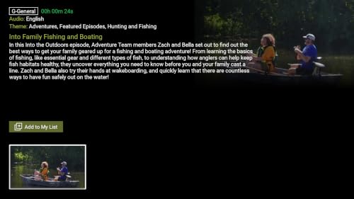 Into the Outdoors TV – vue 5