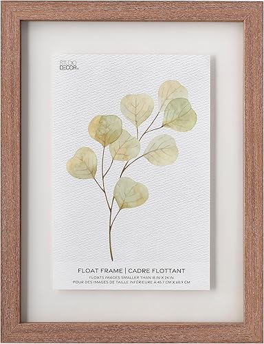 Miniatura 2 de Paquete de 6 Marrón 18" x 24" Marco Flotador por Studio Décor