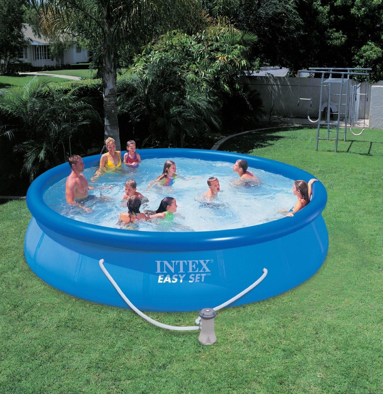 Intex Easy Set 15-Foot-by-36-Inch Round Pool Set