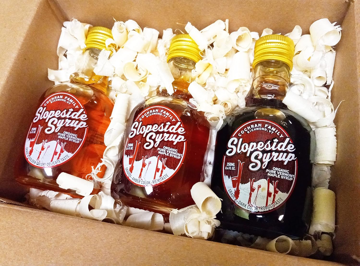 Slopeside Syrup Sampler | Organic Pure Vermont Maple Syrup