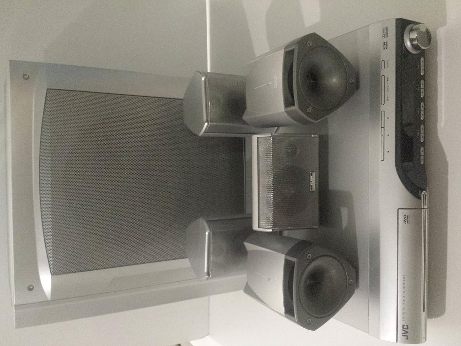 JVC THM505 Sistema de Cine en casa de DVD con Cambiador de 5 Discos