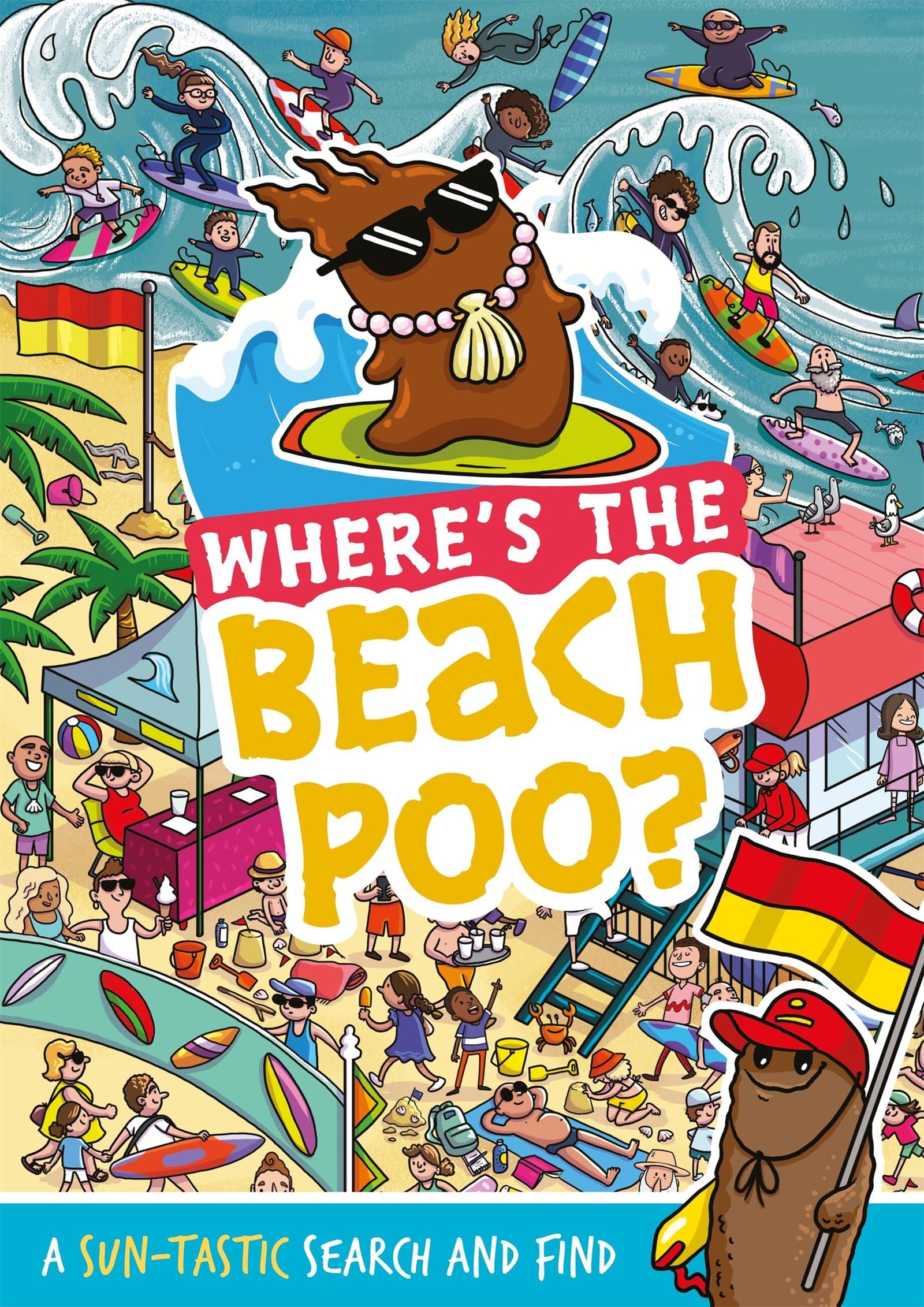 Where's the Beach Poo?: A search and find book (Where's the Poo...?)