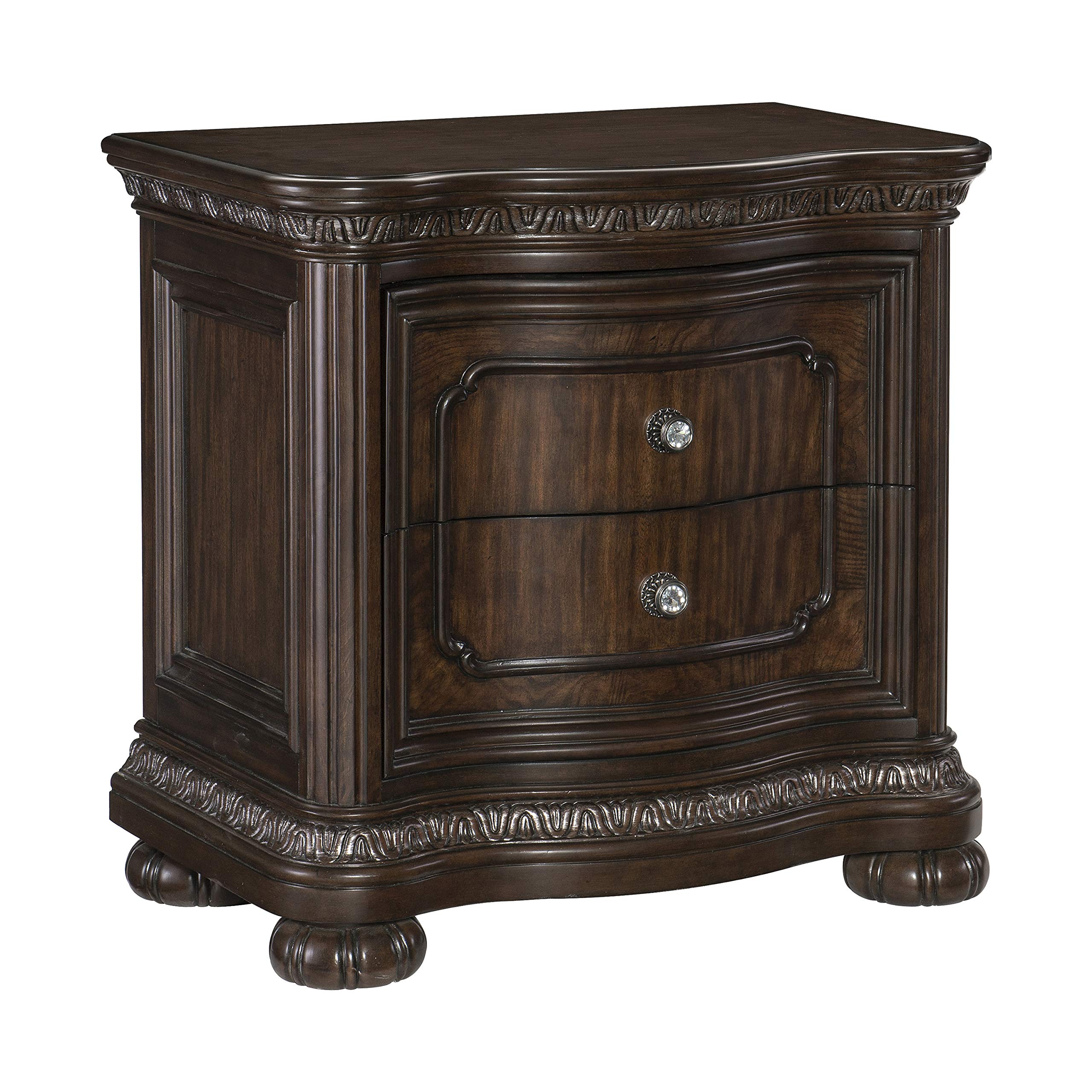Lexicon Davenport Nightstand, Dark Cherry