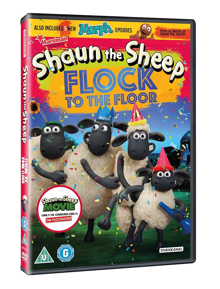ひつじのショーン Shaun the Sheep DVDセット 1-4巻 ひつじの