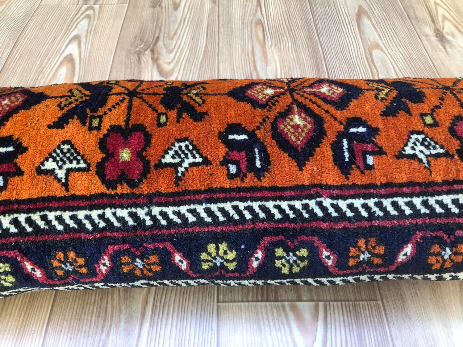 Turkish Lumbar Pillow Covers | Turkish Rug Pillow Cover | 11 x 33 inches Turkish Lumbar Pillows,Turkish Rug Pillow Cover