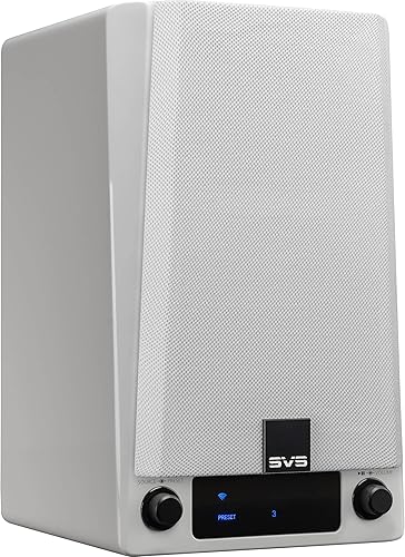 Miniatura 6 de SVS Sistema de altavoces Prime Wireless Pro Powered con Chromecast y Airplay 2 pares (piano blanco brillante)