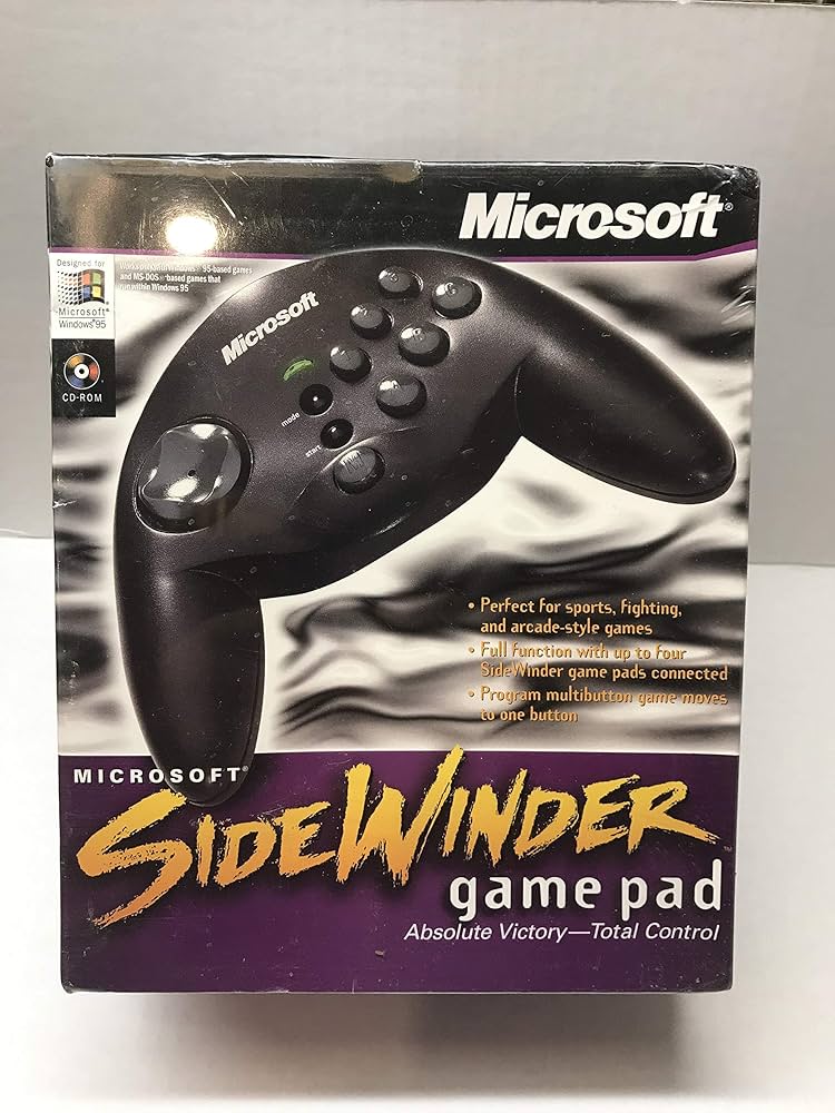 Amazon.co.jp: Microsoft サイドワインダーゲームパッド WIN95用