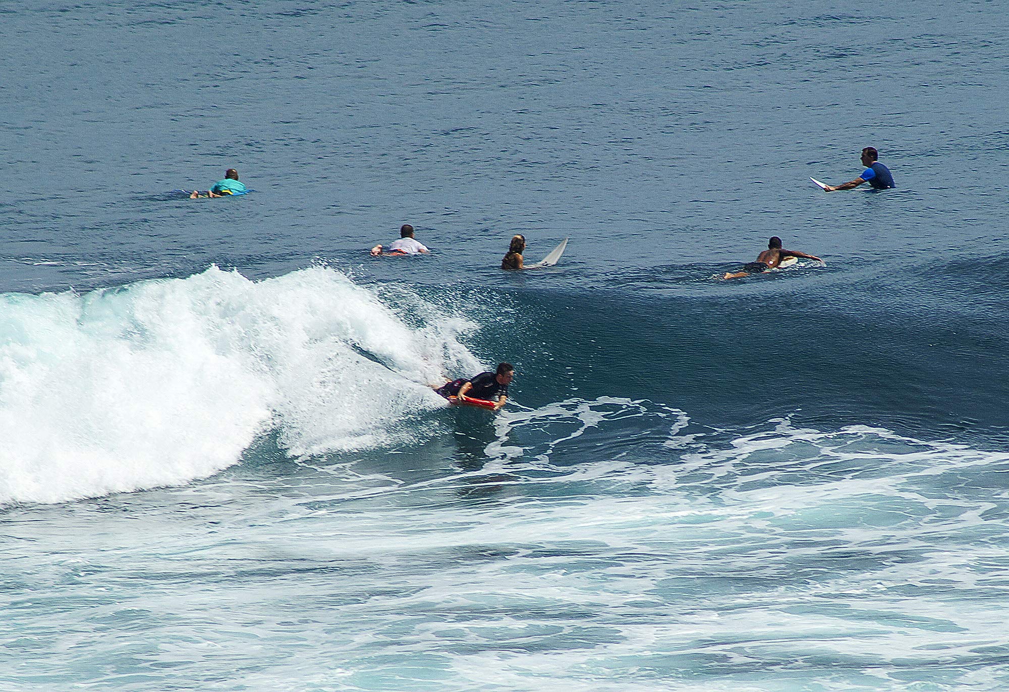 AIRMATE L 43 " Bodyboard Inflatable - Boogieboard aufblasbar - Sportgerät - Für Erwachsene