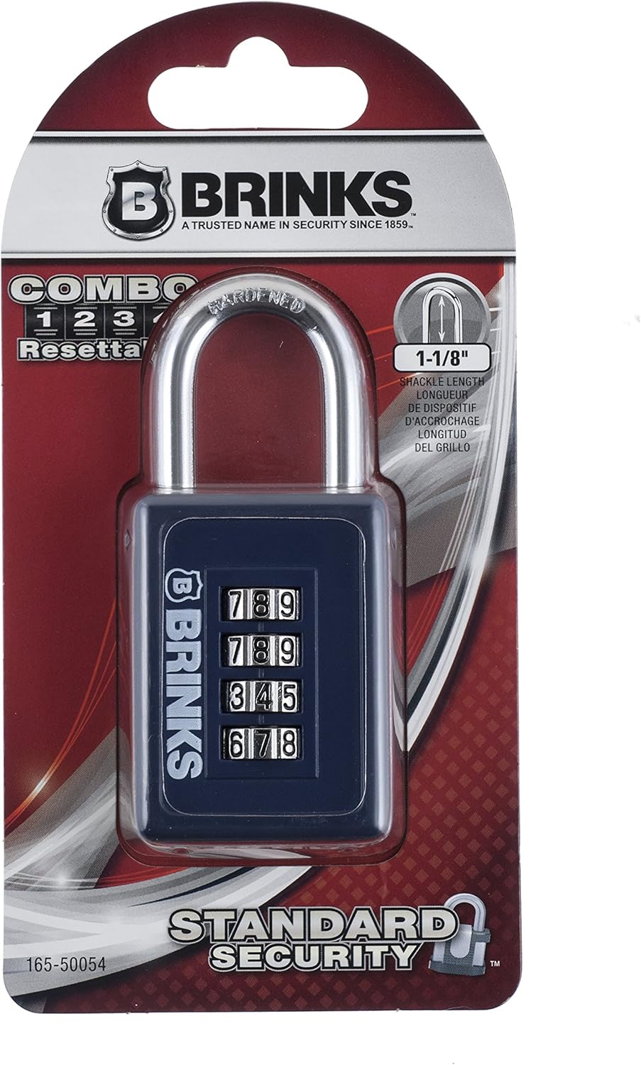 Blасk Frіdау - 40% оƒƒ Brinks 165-50054 40mm Zinc Resettable Sports Padlock
