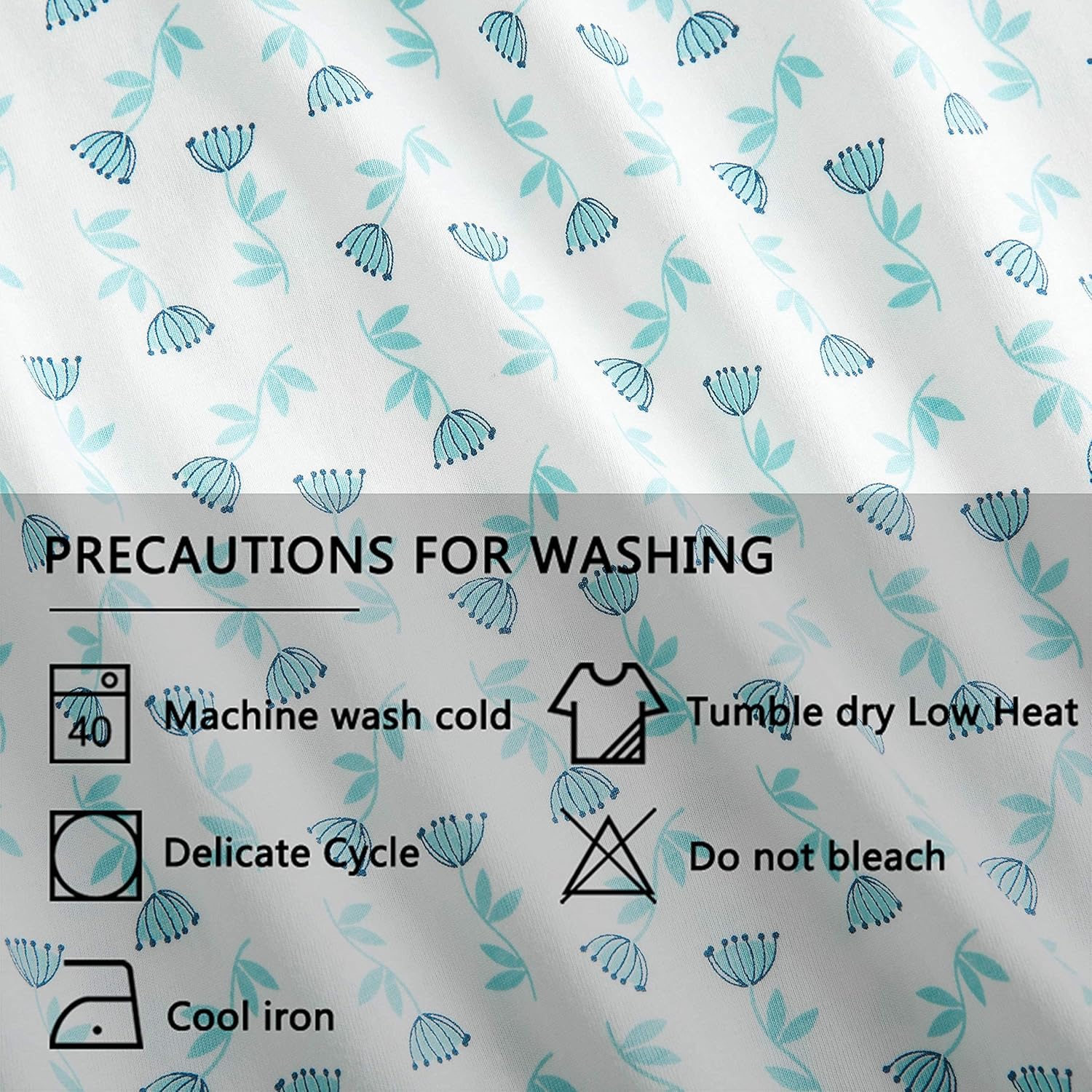 Keyocean Nightgowns for Women with Pockets Soft Cotton Comfy Lightweight Long Sleeves Ladies Nightdress - Image 6