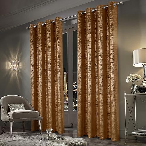 Miniatura 15 de always4u Cortinas de terciopelo suave Wild Rose de 63 pulgadas de largo, cortinas de lujo para dormitorio, con estampado de lámina dorada, Rosa